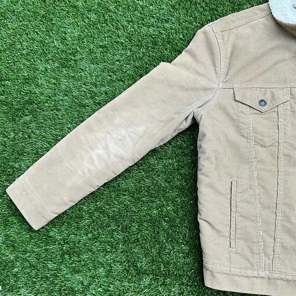 Levi's Men's Corduroy Sherpa-Lined Trucker Jacket, Size Medium